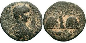  AE_ Empire romain (27BC-395) Bronze Héliogabale (203-222)