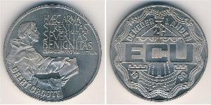 2 1/2 Экю Королівство Нідерланди (1815 - ) Нікель/Мідь 