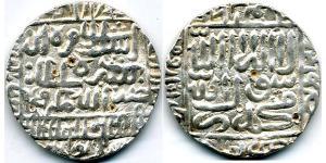 1 Рупия Делийский Султанат (1206-1527) Серебро 