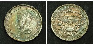  
 
  
 1927, Australia, George V. Nicely Toned Silver "Parliament House" Florin Coin.  
  
 Mint year: 1927 References: KM-31. Condition: Nicely toned VF-XF!  Denomination: Florin - &q ...