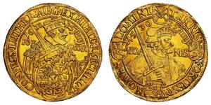 2 Ducat States of Germany / Électorat de Saxe (1356 - 1806) Or 