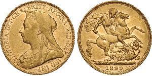 1 Sovereign 澳大利亚 金 维多利亚 (英国君主)