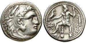 1 Драхма Македонське царство (800BC-146BC) Срібло Александр Македонський (356BC-323BC)
