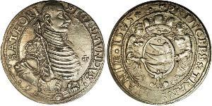1 Талер Князівство Трансильванія (1571-1711) Срібло Sigismund Báthory,  prince of Transylvania (1572 -1613)