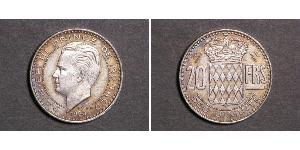20 Franc Monaco (1297 - )  Rainier III