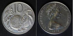 COOK ISLANDS 10 Cents 1979 - Copper/Nickel - F.A.O. - aUNC - 2298