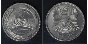 50 Piastres AH1396-1976 - Nickel - F.A.O. - aUNC - 4336