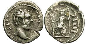 1 Денарий Римская империя (27BC-395) Серебро Клодий Альбин (150-197)