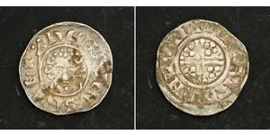  
 
   1247, England, Henry III. Early Silver Short-Cross Penny. London mint!   Moneyer: Ricard  Mint Place: London  Mint Year: 1216-1247  Reference: SCBC 1356.   Condition: Minor deposits, other ...