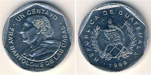 Гватемала
1 сентаво (1999 г.)
Медь-Никель


