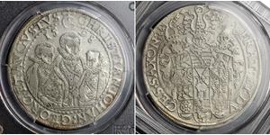  
  1598, Saxony, Christian II. Certified Silver 