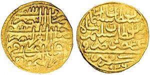 1520,TÜRKEI. Suleiman I. 1520-1566. 1 Altin 926 H. (1520), Misr (Kairo). 3.47 g. Pere 181 var. Fr. 2. Gutes sehr schön / Good very fine. (~€ 130/USD 150)