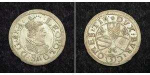  
 Urcaquary 
 1619, Austria, Archduke Leopold V.  Silver 3 Kreuzer (Groschen) Coin. Hall mint! 
  
 Condition: XF! Mint Place: Hall (Tyrol, Austria)  Mint Period: 1619-1625 (not dated)  Denomina ...