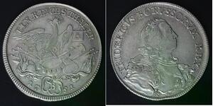 PRUSSIA (German State) 1 Thaler 1751 B - Silver - Friedrich II. - 4207