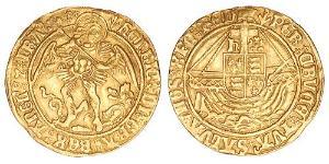 1 Angel Königreich England (927-1649,1660-1707) Gold Heinrich VII (1457 - 1509)