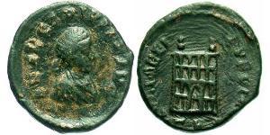  Тремиссис Западная Римская империя (285-476) Бронза Аркадий (377-408)