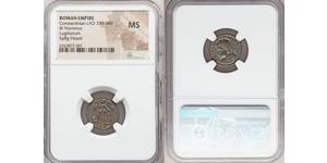 1242,Constantinople Commemorative (ca. AD 330-340). AE3 or BI nummus (17mm, 6h). NGC MS. Lugdunum, 2nd officina, ca. AD 332, struck under Constantine I to commemorate the moving of the Roman capi ...