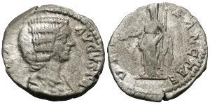 1 Денарій Римська імперія (27BC-395) Срібло Юлія Домна (?-217)