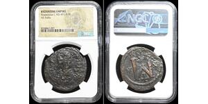 BYZANTINE. Anastasius I. 491-518.  Follis, NGC Certified