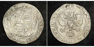 28 Stuiver Нідерланди Срібло Matthias, Holy Roman Emperor (1557 - 1619)