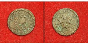  
 
  
 

 
  1776, Knights of Malta, Emmanuel de Rohan. Copper Grano Coin. VF- 
  
  Condition: VF- Mint year: 1776 Mint Place: Malta Denomination: Grano  Reference: KM-298.2. Material: Copper D ...