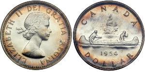 1 Dollar Canada Argent Elizabeth II (1926-2022)