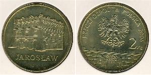 2 Злотий Республіка Польща (1991 - ) Латунь 