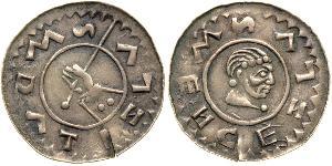 1 Denaro Boemia Argento Wratislaus II of Bohemia (?-1092)
