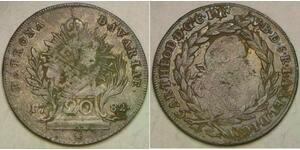 BAVARIA (German Electorate) 20 Kreuzer 1782 - Silver - Karl IV. T. - VF - 3219 *