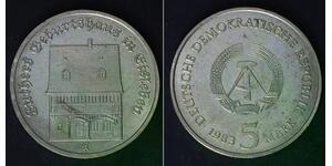 GERMANY (DDR) 5 Mark 1983 A - Copper/Nickel - Martin Luther's birthplace - 314