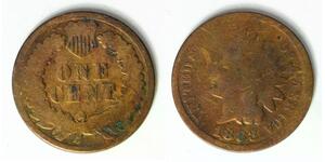 USA Indian Head Cent 1883 - Bronze - 2260