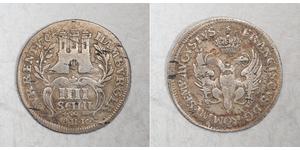 4 Shilling Hamburg Silver Francis I, Holy Roman Emperor (1708-1765)