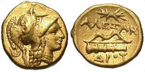 1 Stater Reino de Macedonia (800BC-146BC) Oro Alejandro III de Macedonia (356BC-323BC)