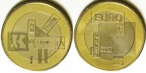 SLOVENIA 3 Euro 2026 - Bi_Metallic - Sreko Kosovel - aUNC - 2199