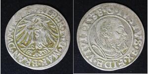 PRUSSIA (German State) Groschen 1538 - Silver - Albrecht von Brandenburg. - 918