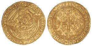 1 Noble Королівство Англія (927-1649,1660-1707) Золото Генріх VI (1421-1471)