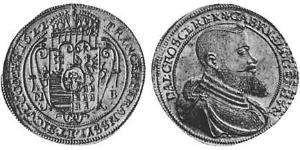 5 Ducat Principato di Transilvania (1571-1711) Oro Gabriele Bethlen (1580-1629)