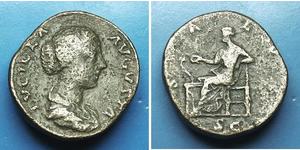 
          
           
             
              LUCILLA AE AS 
           
           
             
              Description: 
              
              Date: C, 164-169 AD 
             ...