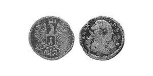 1 Крейцер Ансбах (княжество) (1398–1792) Серебро (билон) Charles Alexander, Margrave of Brandenburg-Ansbach (1736 – 1806)