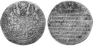 1/2 Thaler Anhalt-Köthen (1603 -1853) Silber 