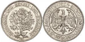 5 Mark Weimar Republic (1918-1933) / Germany Silver 