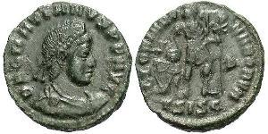 1 Follis /  AE3 Empire romain d