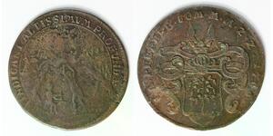 ZELLERFELD (Germany) Rechenpfennig 1766 - Bronze - Johann A. Pfeffer - 702