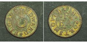  
  1650s, Great Britain, Hampshire, Portsmouth (City). Copper Farthing Token Coin.   Region: Portsmouth, Hampshire Mint Year: 1650s-1670s (not dated)   Denomination: Farthing Token - Edward Floo ...