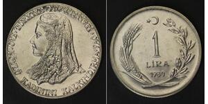 TURKEY 1 Lira 1980 - Stainless Steel - F.A.O. - aUNC - 3918