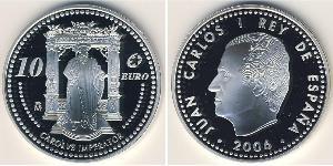 10 Евро Королевство Испания (1976 - ) Серебро 