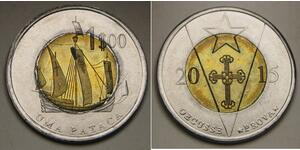 OECUSSE (East Timor / Indonesia) 1 Pataca 2015 - Bi Metallic - aUNC - 3393 *