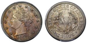 5 Cent Estados Unidos de América (1776 - )  