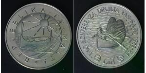 MALTA 1 Lira ND (1984) - Copper/Nickel - World Fisheries Conference. - 3963