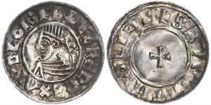 Großbritannien. Aethelred II. 978-1016. Penny. North 777, Seaby 1154. Fundbelag, etwas gewellt, sehr schön